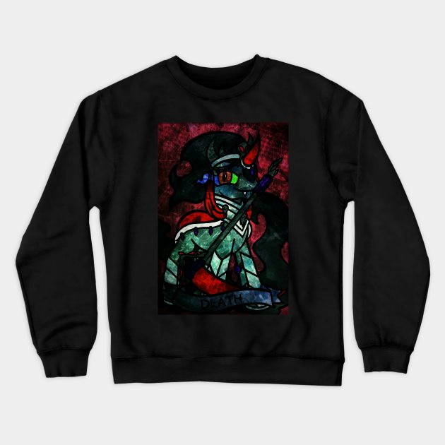 MLP Arcana | Death Crewneck Sweatshirt by ScribbleSketchScoo